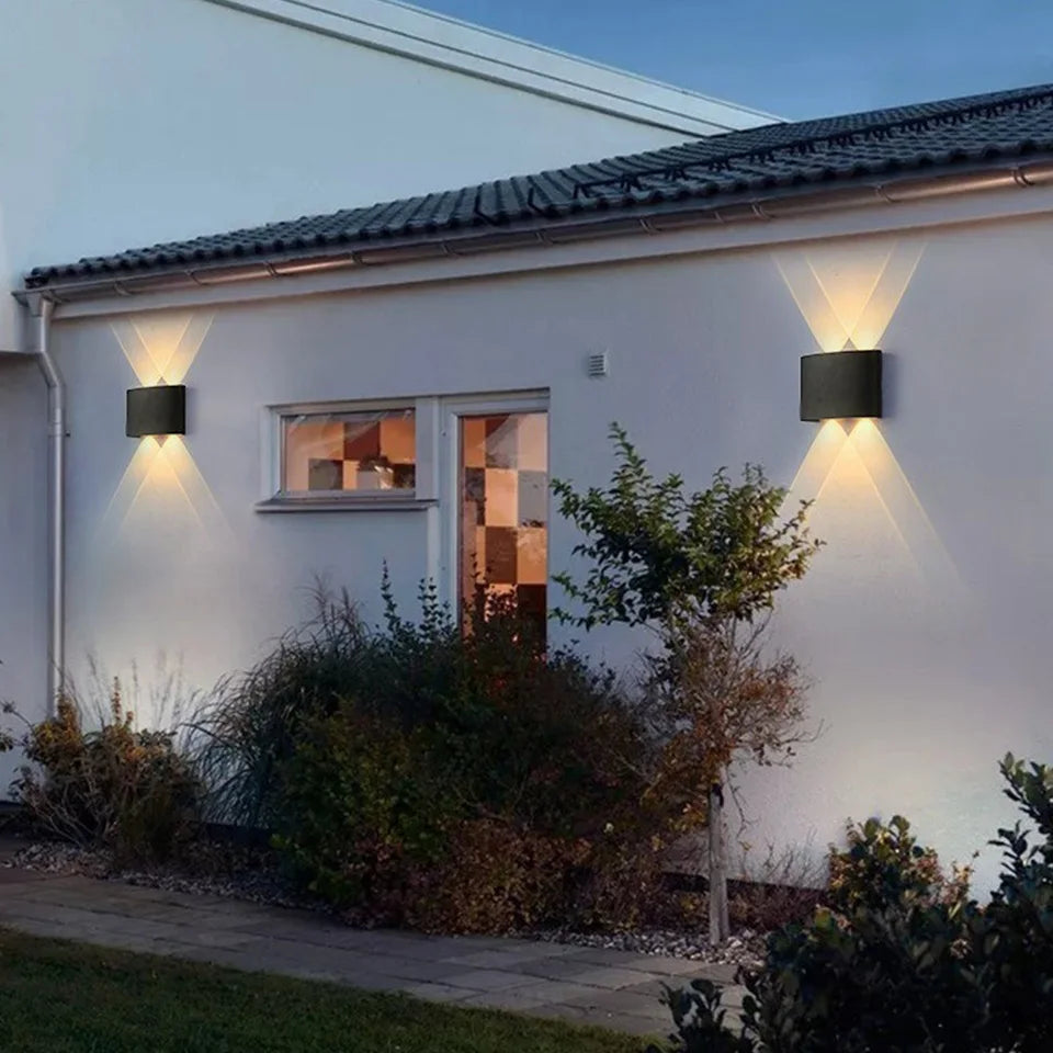 LED Wall Lamp Outdoor Waterproof IP66 Interior Wall Light 2W 4W 6W 8W 10W Minimalist Creative Bedroom Bedside Lamp