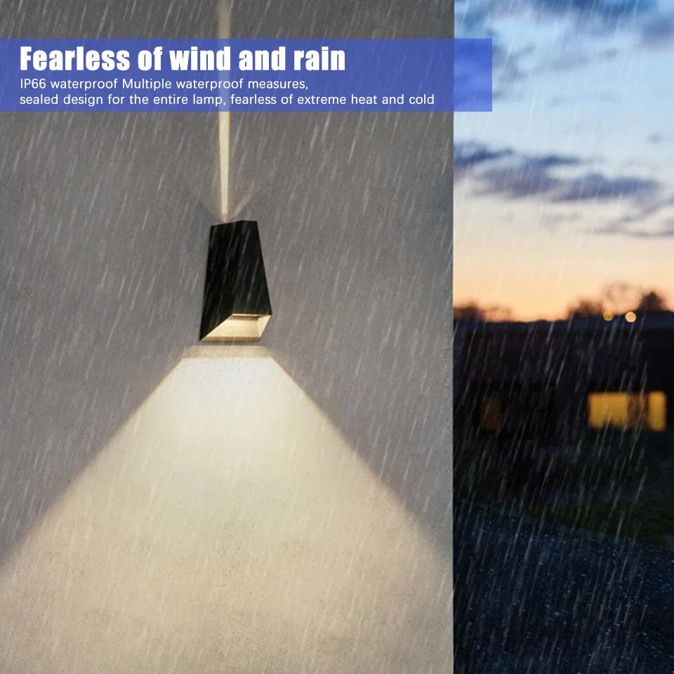 LED Wall Light Outdoor Lamp IP66 Waterproof 4W 5W 6W AC85-265V Interior Decoration Garden Porch Wall Lighting Light for Porch